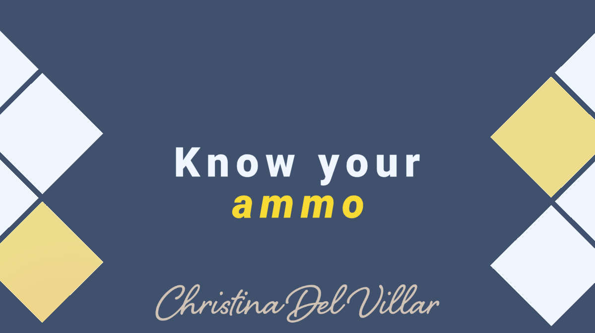 know your ammo