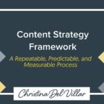 Content Strategy Framework: A Repeatable, Predictable, and Measurable Process